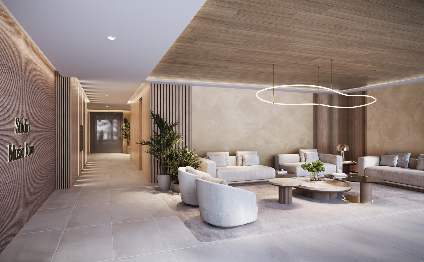 Studio Music Row — Lobby